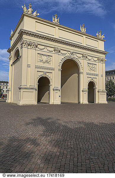 Germany  Brandenburg  Potsdam  Brandenburg Gate on Luisenplatz