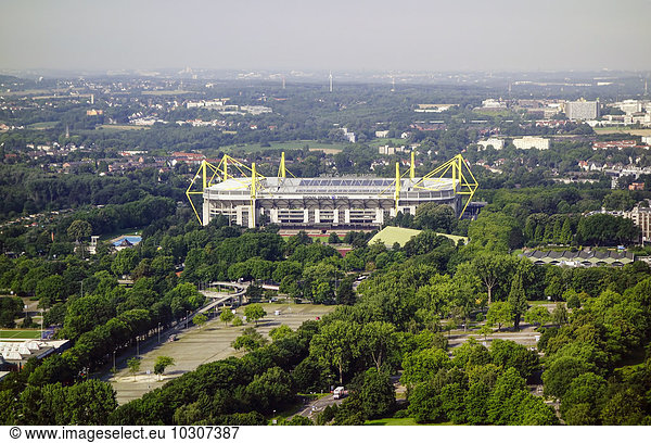 Germany  Dortmund  Signal Iduna Park  aerial view