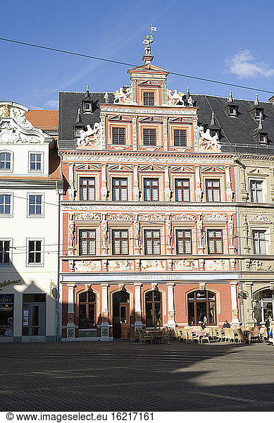 Germany  Erfurt  Haus zum Roten Ochsen  ancient building