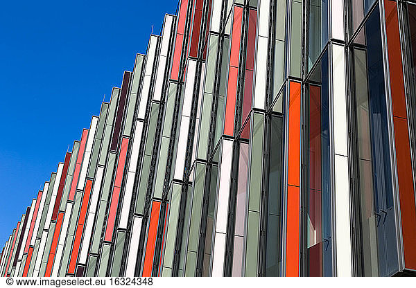 Germany  Frankfurt  Detail of modern facade