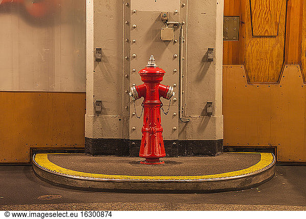 Germany  Hamburg  hydrant in old Elb tunnel