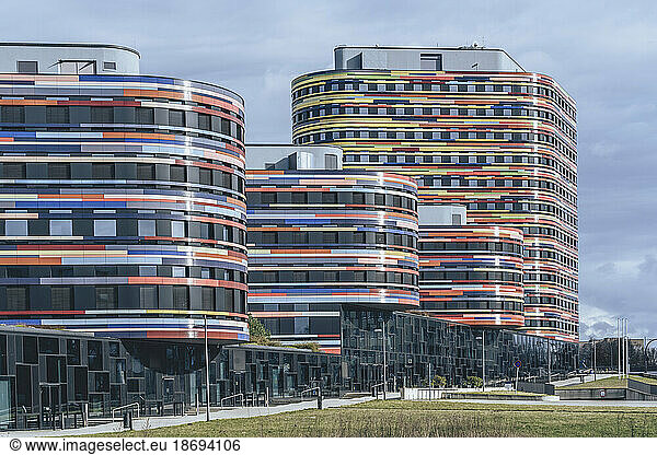 Germany  Hamburg  Modern exterior of Ministry of Urban Development and Environment