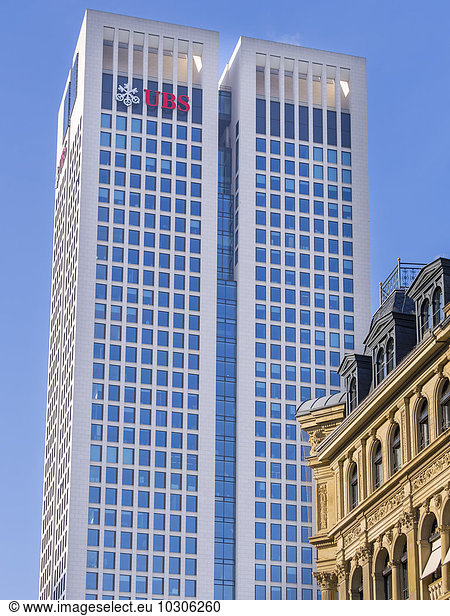 Germany  Hesse  Frankfurt  Opera tower of UBS