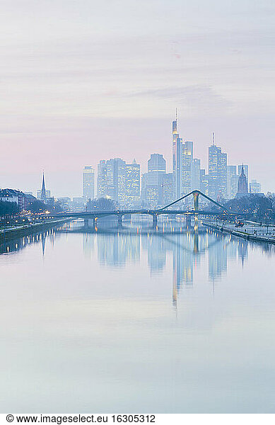 Germany  Hesse  View of Frankfurt am Main