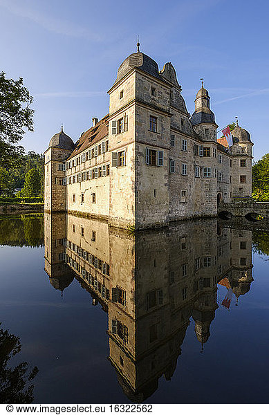 Germany  Kronach  moated castle Mitwitz