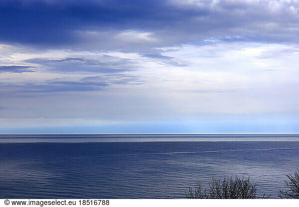 Germany  Mecklenburg-Vorpommern  Clouds over Baltic Sea