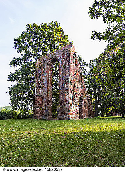 Germany  Mecklenburg-Western Pomerania  Greifswald  Ruins of Eldena Abbey