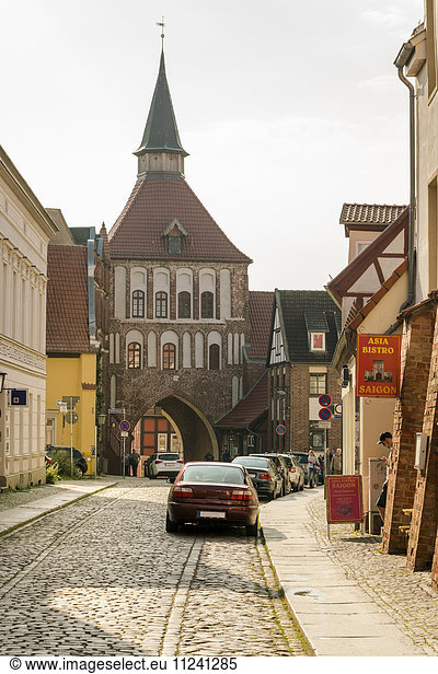 Germany  Mecklenburg-Western Pomerania  Stralsund  Old town  city gate