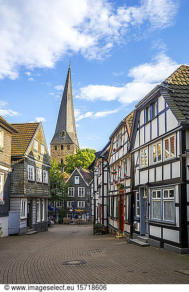 Germany  North Rhine-Westphalia  Kettwig  Old town