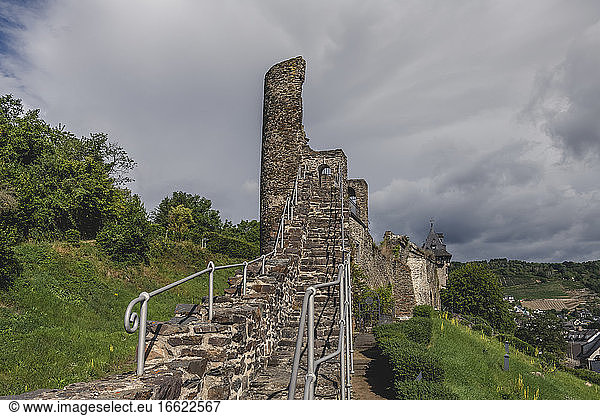 Germany  North Rhine-Westphalia  Oberwesel  Old medieval fortifications