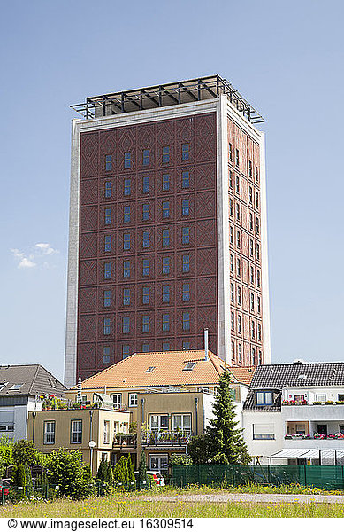 Germany  North Rhine-Westphalia  Rheinberg  Office building Kraeuterturm
