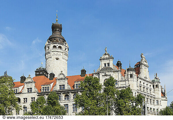 Germany  Saxony  Leipzig  New Town Hall
