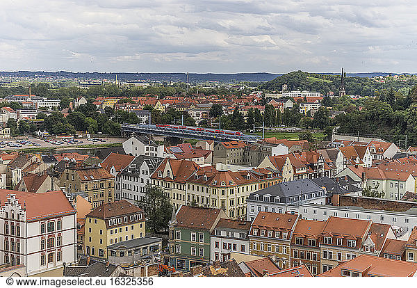 Germany  Saxony  Meissen  cityscape