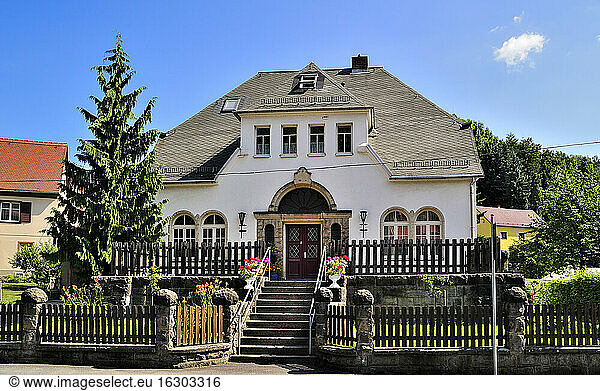 Germany  Saxony  Tharandt  Residential house
