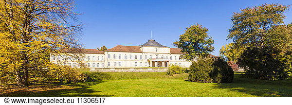 Germany  Stuttgart  Hohenheim Castle in autumn