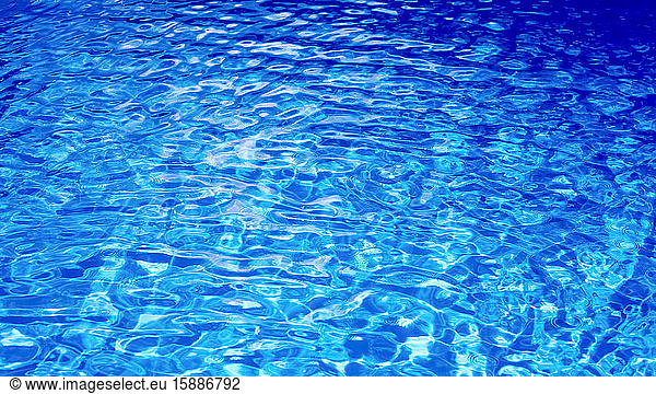 Germany  Surface of blue water