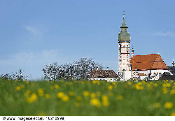 Germany  View of Pilgrimage church