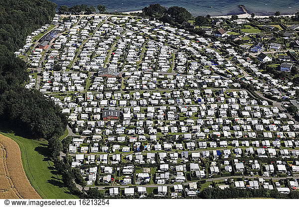 Germany  View of trailer park