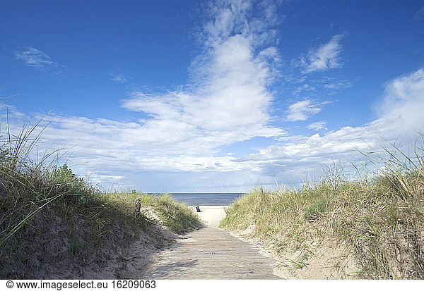 Germany  View of Usedom baltic sea in summer