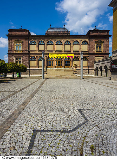 Germany  Weimar  view to Neues Museum