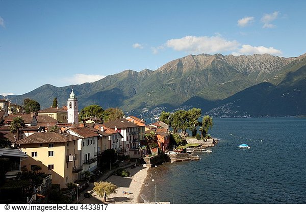 Gerra-Gambarogno  Lake Maggiore  Ticino  Switzerland