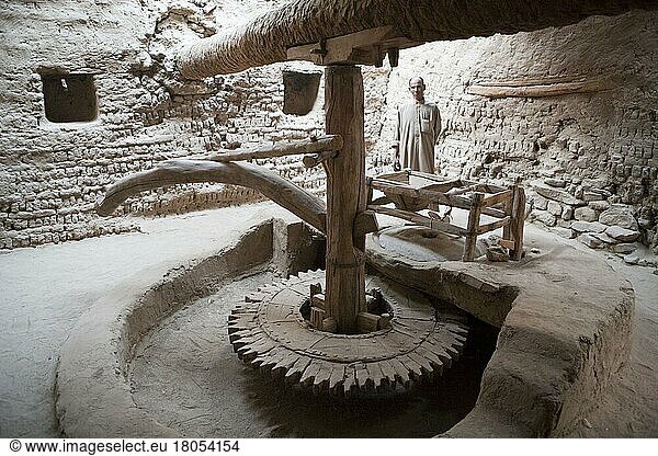 Getreidemühle  Dakhla Oase  Libysche Wüste  Mühle  Ägypten  Afrika