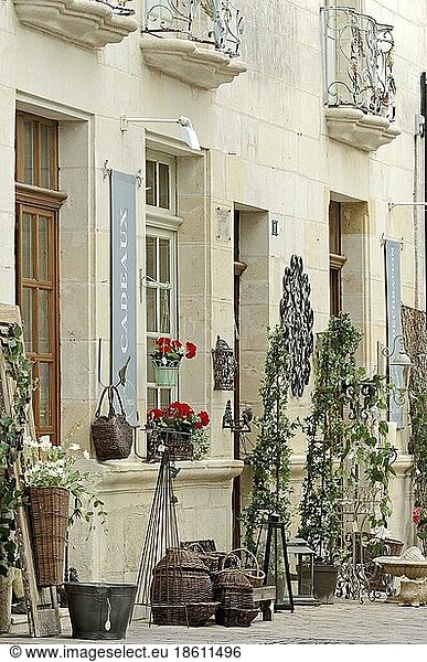 Gift  Art and Decoration Shop  Azay-le-Rideau  Indre-et-Loire  Centre  France  Loire Valley  Passe Simple  Europe