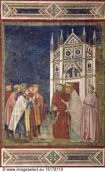 Giotto School / St. Nicholas and knights