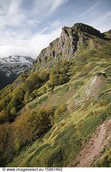 Gipfel im Aspe-Tal in den Pyrenäen