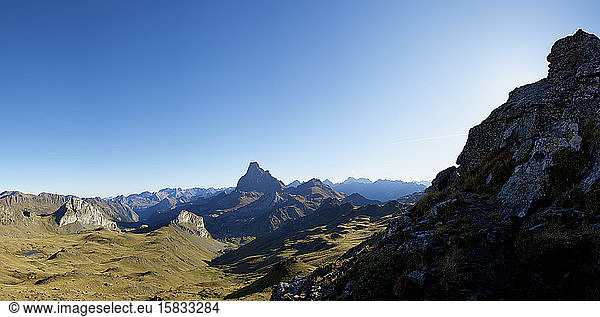 Gipfel im Ossau-Tal  Pyrenäen.