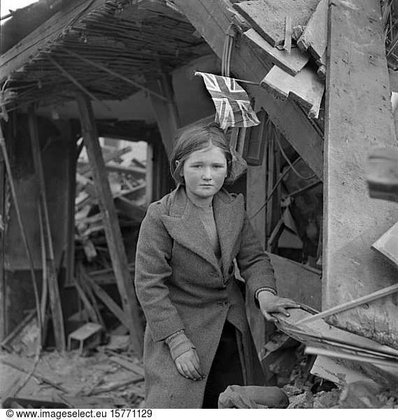 girl  bombing  WWII  World War II  London  historical