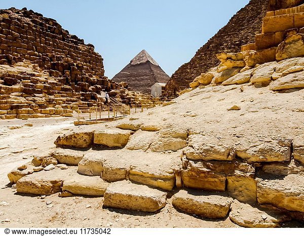 Giza Pyramids. Cairo. Egypt.