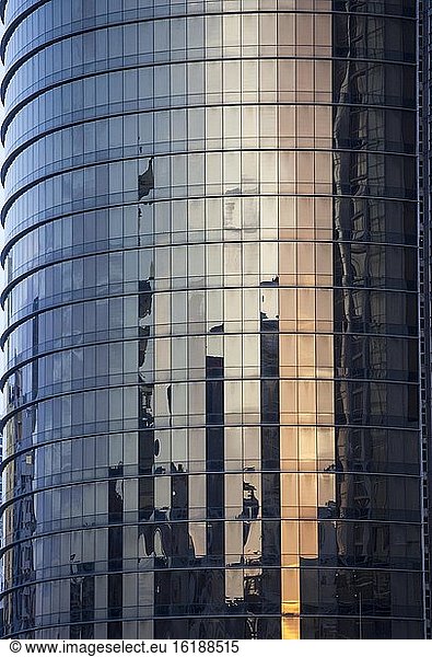 Glasfassade  Bürohochhaus im Bezirk Marbella  Panama City  Panama  Mittelamerika