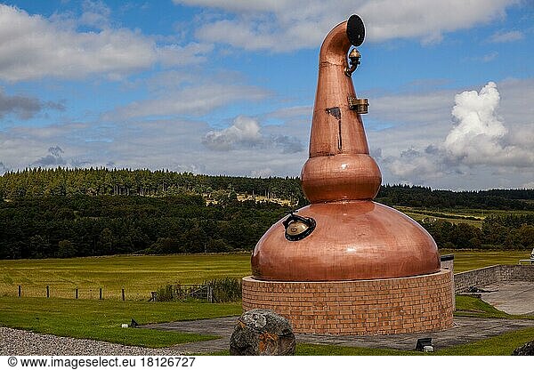 Glenfarclas Distillery  Glenfarclas  Aberdeenshire  Scotland  UK