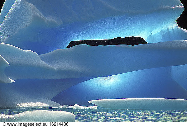 Gletscher Perrito Moreno  Patagonien  Argentinien