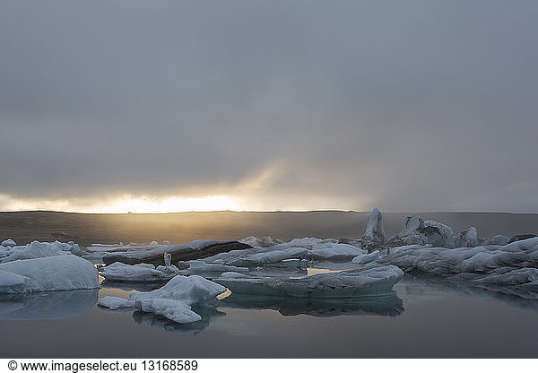 Gletscherlagune Jokulsarlon Skaftafell-Nationalpark Island