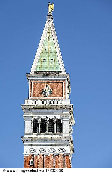 Glockenturm  Campanile  San Marco  Venedig  Veneto  Italien  Europa