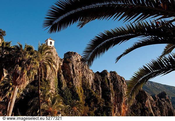 Glockenturm  Palast  Schloß  Schlösser  Alicante  Costa Blanca  Spanien