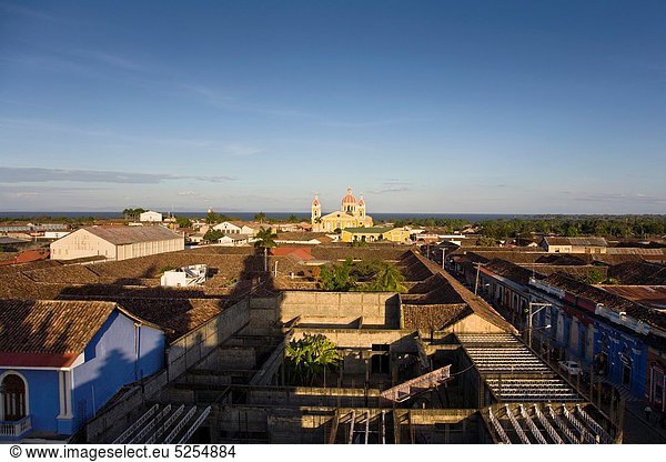 Glockenturm See Kathedrale Granada Merced Nicaragua