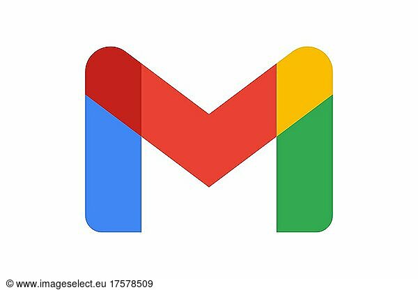 Gmail  White background  Logo  Brand name