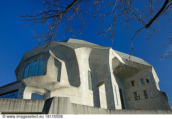 Goetheanum  Architekt Rudolf Steiner  Sitz der Anthroposophischen Gesellschaft  Dornach  Kanton Solothurn  Schweiz  Europa