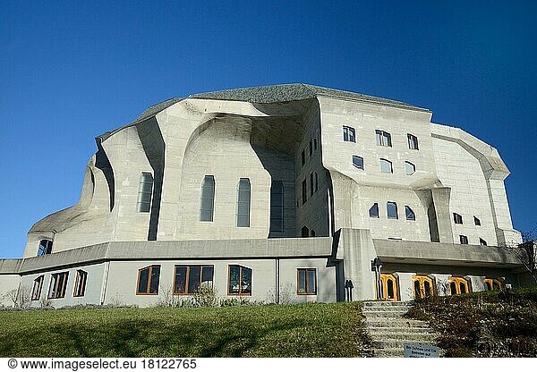 Goetheanum  Architekt Rudolf Steiner  Sitz der Anthroposophischen Gesellschaft  Dornach  Kanton Solothurn  Schweiz  Europa