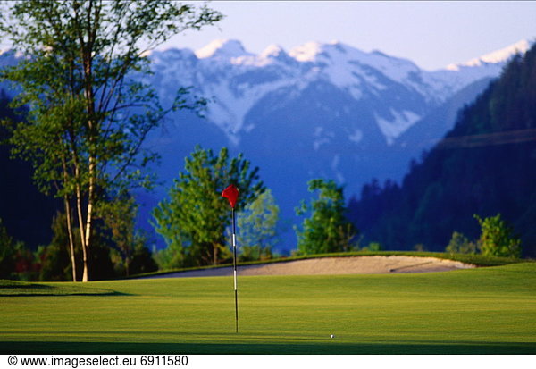 Golf Course  Fraser Valley  British Columbia  Canada