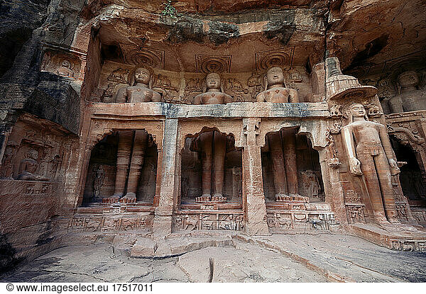 Gopachal Rock-cut Jain Temple ruins  July 25  2021