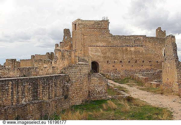 Gormaz  Festung der Kalifen (9.-10. Jahrhundert). Provinz Soria  Kastilien und Leon  Spanien.