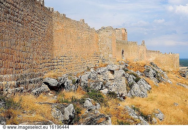 Gormaz  Festung der Kalifen (9.-10. Jahrhundert). Provinz Soria  Kastilien und Leon  Spanien.