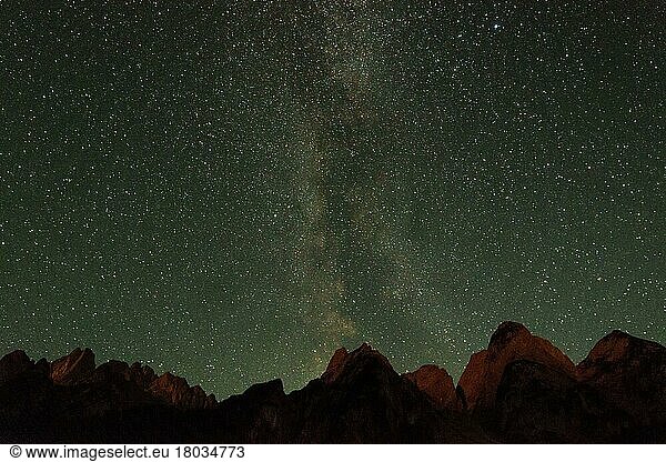 Gosaukamm  Milky Way  Upper Austria