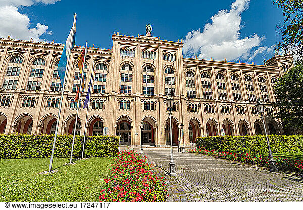 Government office at Maximilian Street  Munich  Bavaria  Germany