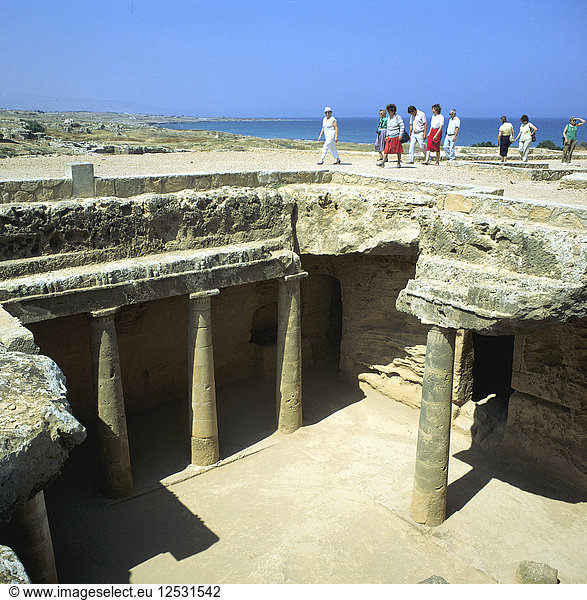 Gräber der Könige  Paphos  Zypern