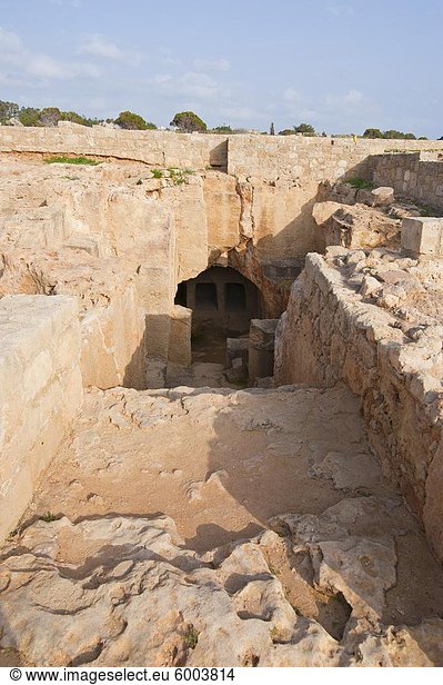 Gräber der Könige  UNESCO-Weltkulturerbe  Paphos  Zypern  Europe